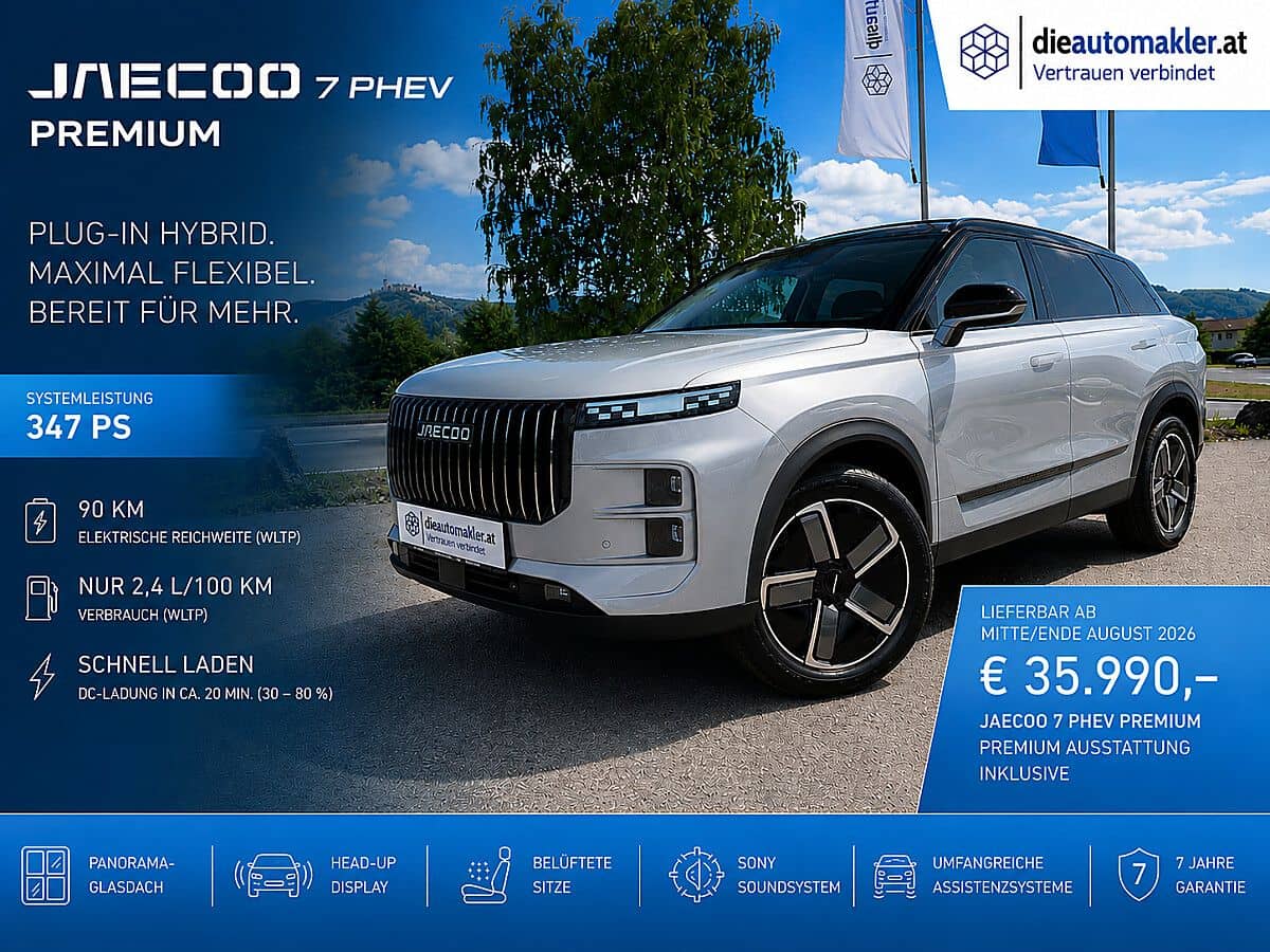 Jaecoo 7 PHEV Premium Line Aut. |VOLLAUSSTATTUNG| - Bild 1