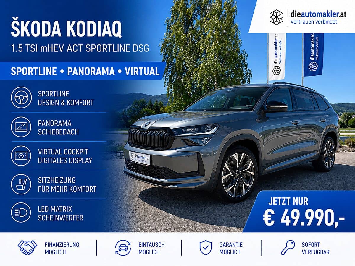 Skoda Kodiaq Sportline  TSI DSG | Panorama | Virtual - Bild 1