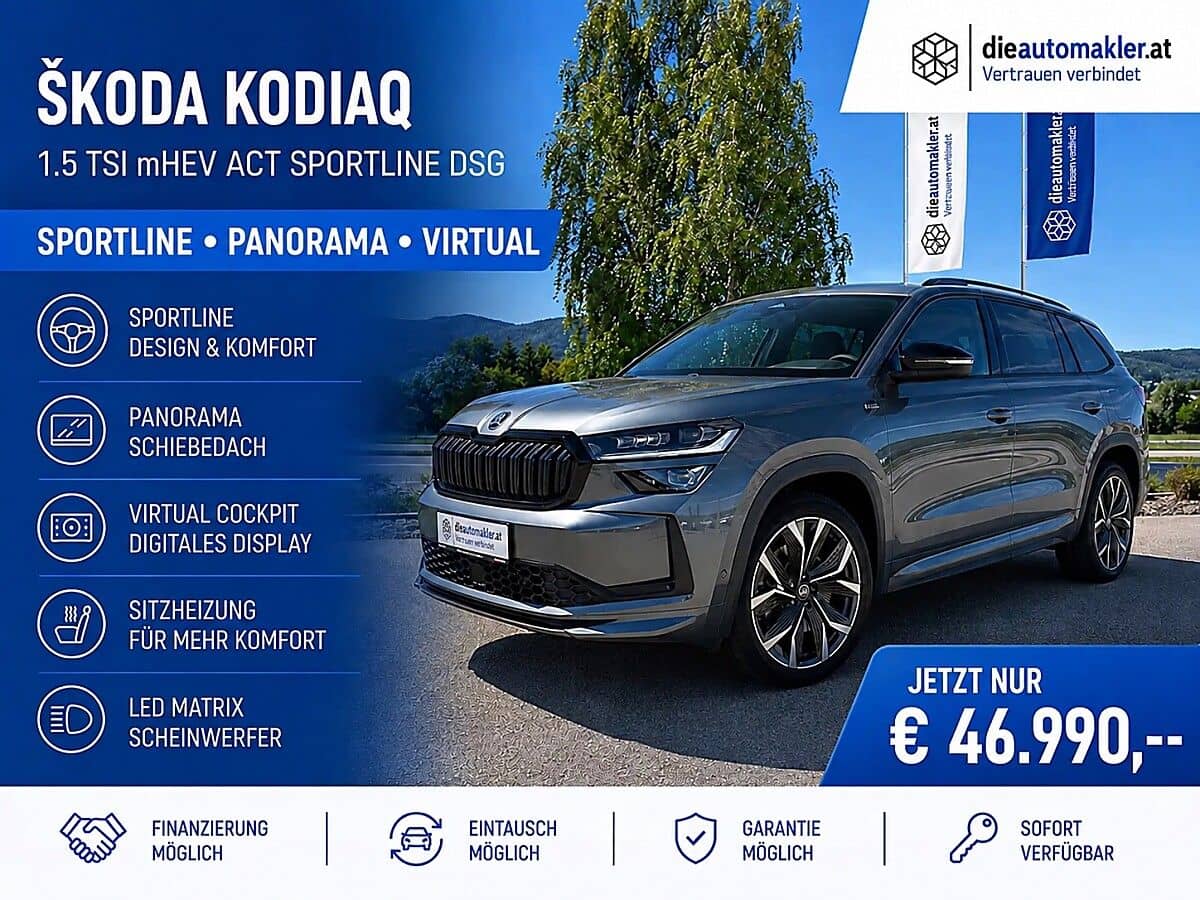 Skoda Kodiaq Sportline  TSI DSG | Panorama | Virtual - Bild 1