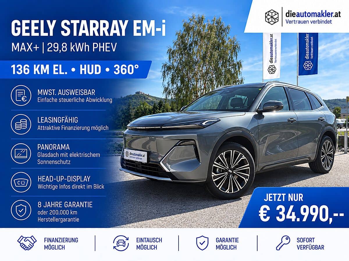 Geely Geely Starray EM-i MAX+ |29,8 KW/h|VOLLAUSSTATTUNG| - Bild 1
