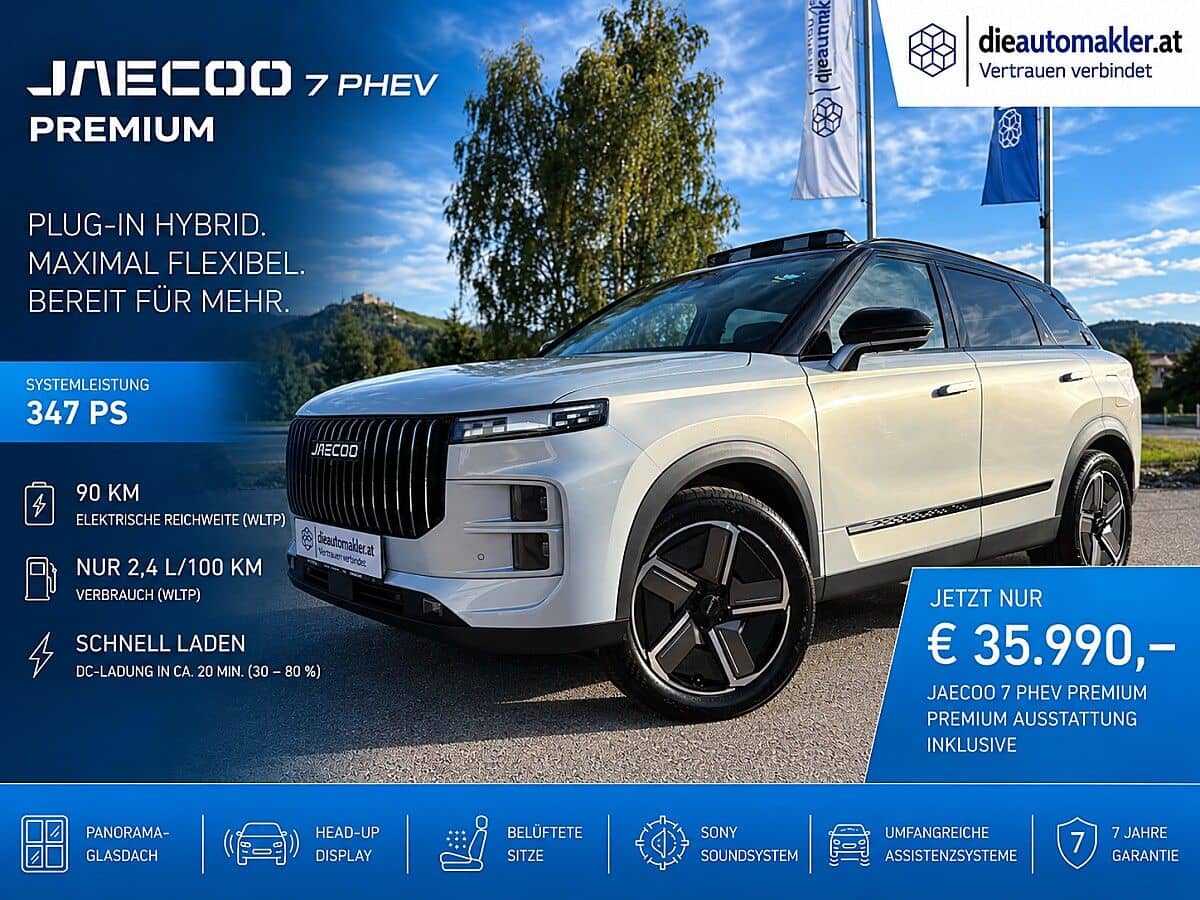 Jaecoo 7 PHEV Premium Line Aut. |VOLLAUSSTATTUNG| - Bild 1