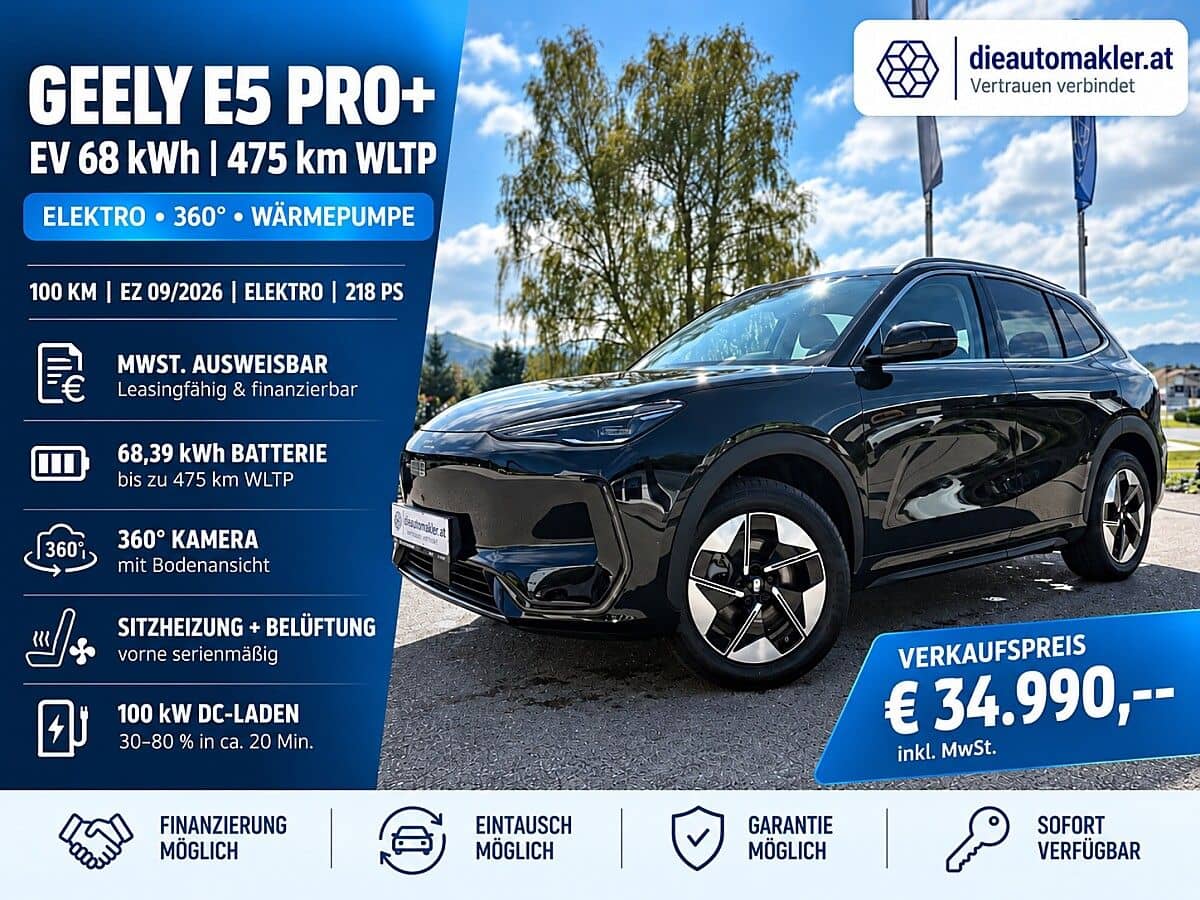 Geely E5 Pro+ EV 68 kWh |475km WLTP| - Bild 2
