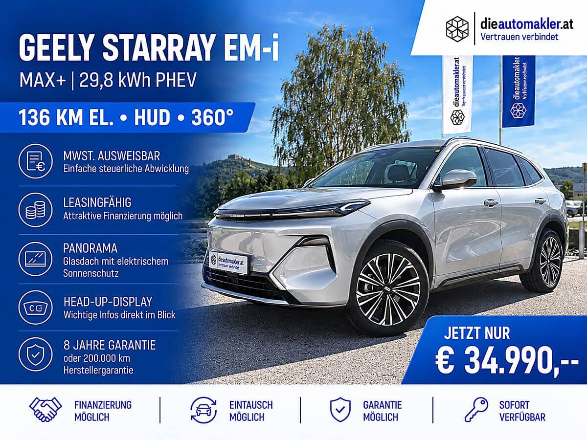 Geely Geely Starray EM-i MAX+ |29,8 KW/h|VOLLAUSSTATTUNG| - Bild 1