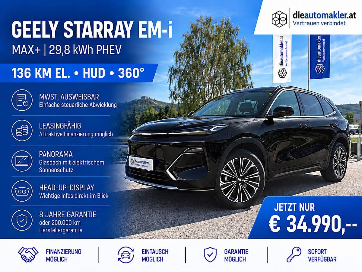 Geely Geely Starray EM-i MAX+ |29,8 KW/h|VOLLAUSSTATTUNG| - Bild 1