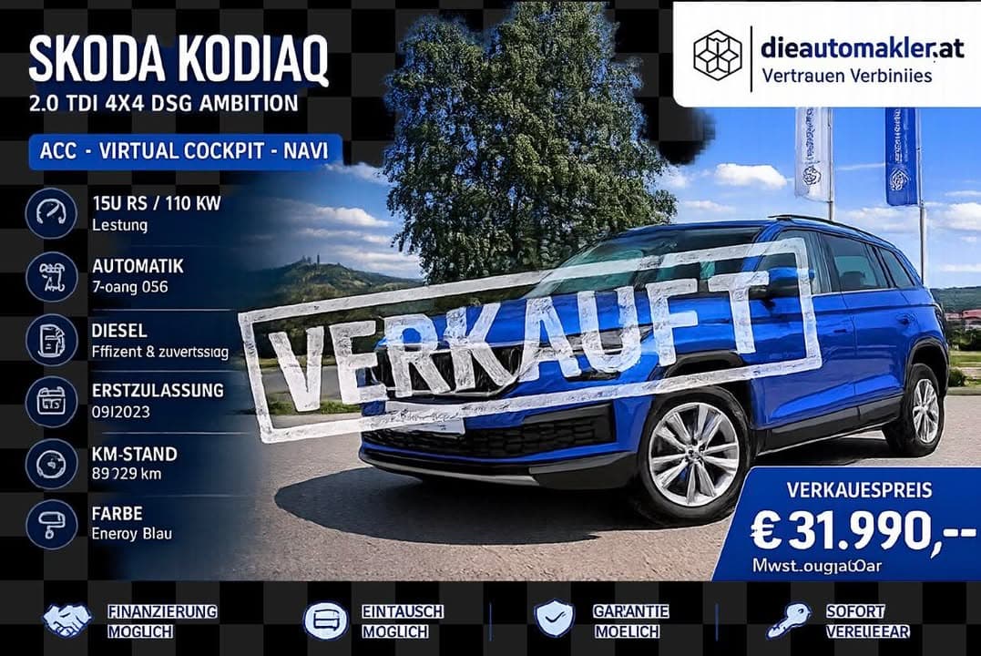 🚙💙 Verkauft – und das nach nur einem Tag online! 💙🚙
