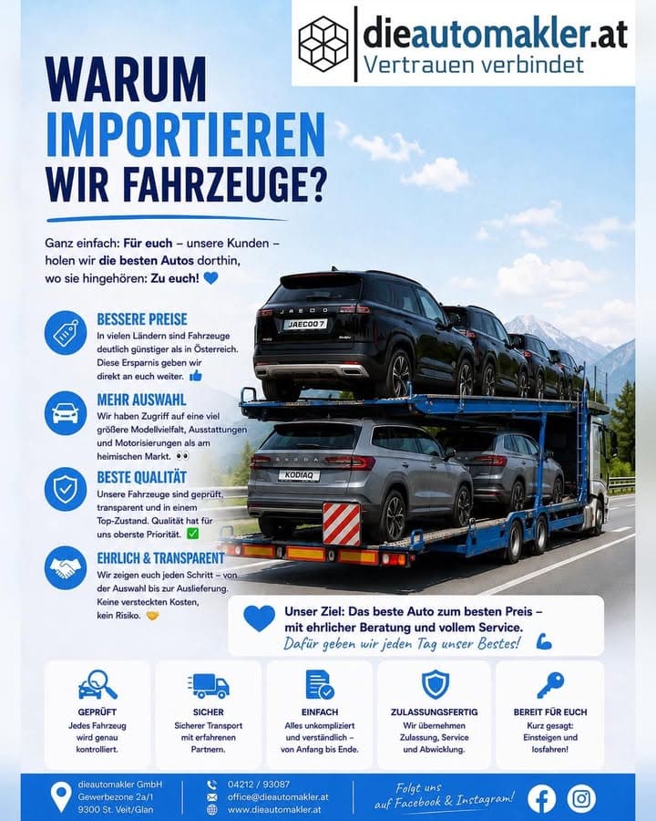 🚗 Warum importieren wir Fahrzeuge?