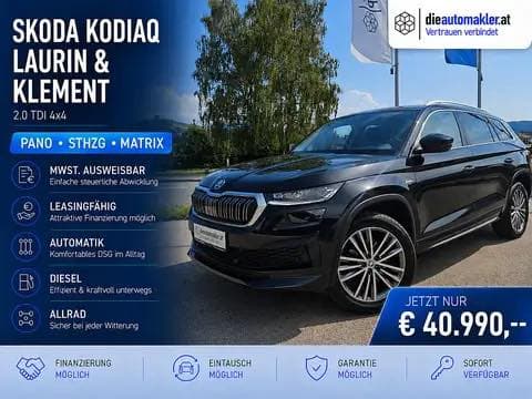 💎 Luxus trifft Alltag – Škoda Kodiaq Laurin & Klement 2.0 TDI 4x4 DSG! 💙🚙